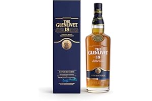 The Glenlivet 18Y Single Malt Scotch Whisky, vol 43%, 70CL