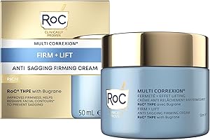 RoC - Multi Correxion Crema Facial Firm + Lift Anti-Flacidez - Antiarrugas y Antiedad - Mejora la Firmeza - Efecto Lifting Cosmético - 50 ml