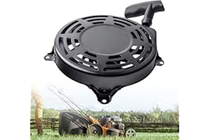 STEEIRO Seilzugstarter für Briggs & Stratton Rücklaufstarter Seilzugstarter 497680 498144 Handstarter Rasenmäher Starter Recoil Starter