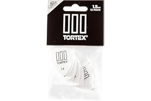 JIM DUNLOP Dunlop Plettri Tortex III, 1.50 mm, Pacco da 12 Pezzi