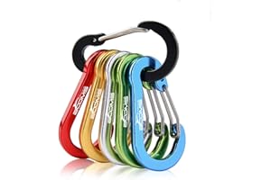 Booms Fishing CC1 Multi-Usage Clips Mousquetons pour Clé, Pêche,Sport de Plein Air,Vie Quotidienne