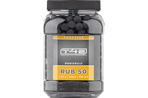 Umarex T4E Prac RB50 Lot de 500 balles en caoutchouc Cal.50 Idéal pour HDR50 / HDP50 Prac Series