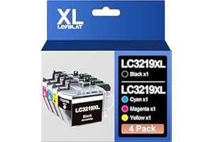 LOFBLAT LC3219XL LC3219 XL Cartouches d'encre de Rechange pour Brother LC3219XL LC3219 LC3217 pour Brother MFC-J5330DW MFC-J5335DW MFC-J5730DW MFC-J6930DW MFC-J5930DW MFC-J6530DW MFC-J6935DW