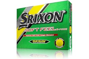 Srixon Soft Feel Golf Balls, One Dozen (2016 Version)