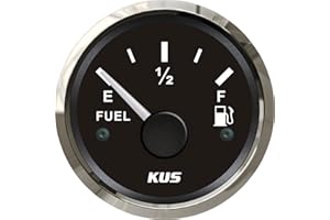 ‎KUS USA KUS 0-190 Ohm Backlit Oil Level Indicator 12/24V 52mm