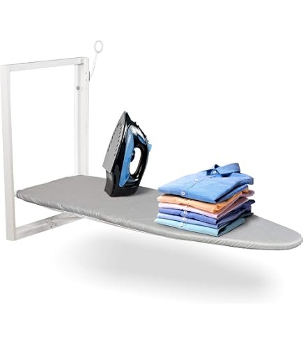 Klappbares Bügelbrett Mit Wandmontage - 92x32 Cm,  Produktbild-Vorschau 6