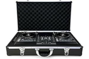 ANALOG CASES UNISON Case per Numark Mixstream Pro Go, custodia protettiva (custodia in schiuma fustellata personalizzata, design leggero e robusto, chiusure in metallo, impugnatura ergonomica in gomma)