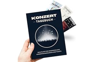 ‎MEMORIECATION memoriecation Konzert Tagebuch - Dein Konzert Journal für unvergessliche Konzerterinnerungen - Konzerttagebuch mit Platz für Konzertkarten, Konzert Buch Hardcover
