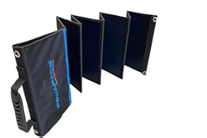 Powapacs 60W Solar Panel Black