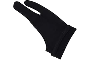 CABLING® Gant Artiste Anti-fouling Professionnel en Lycra pour Toutes Les Tablettes Graphiques Ecran, qualité prémium,Taille S