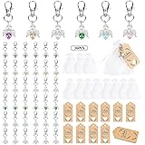 24 Stück Schutzengel Anhänger Set - Gastgeschenke Für Taufe, Hochzeit & Kommunion