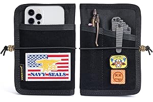 ‎VIPERADE VIPERADE VE11 Werkzeugtasche Nylon Multitool Organizer Aufbewahrungstasche für EDC-Getriebe mit 9 Taschen, nützliche EDC Organizer Tasche mit DIY Patch Bereich Schutztasche