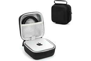 Growalleter Custodia Protettiva da Viaggio per Apple Mac Mini M4/M4 Pro Chip e Accessori - Rigida e Compatibile
