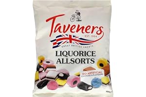 TAVENERS Liquirizia Inglese (Liquorice AllSorts) - 1KG