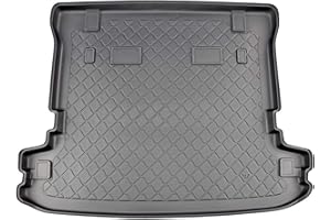 MTM Tapis de Coffre pour Mitsubishi Pajero IV Long Depuis 2007.04- sur Mesure, Bac de Protection Antiderapant, Résistant, Facile à Laver et Inodore, cod. 2283