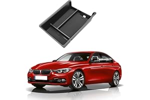 Yumzeco Organiseur de console centrale compatible avec BMW Série 3 G20 2019-2023/4 Series G22 2021-2023, boîte de rangement pour console centrale BMW 3'G20 2019-2023, pour BMW 4'G22 2021-2023