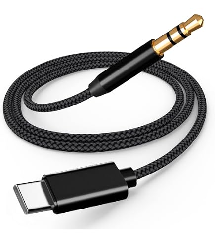 Cable USB C a mini Jack 3,5 mm Audio Auxiliar compatible con Xiaomi