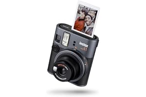 INSTAX Mini 41 Appareil Photo instantané avec Exposition Automatique, Flash intégré, Objectif Selfie et Mode Gros Plan, Appareil Photo Design Classique Qui utilise Tous Les Films instax Mini