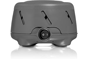 MARPAC Yogasleep Dohm Uno (Charcoal) White Noise Sound Machine, Fan-Based Natural Pink Noise For Office Privacy, Sleep Aid & Meditation. Adjustable Volume, Noise Canceling For Travel, Baby & Adults (UK Plug)