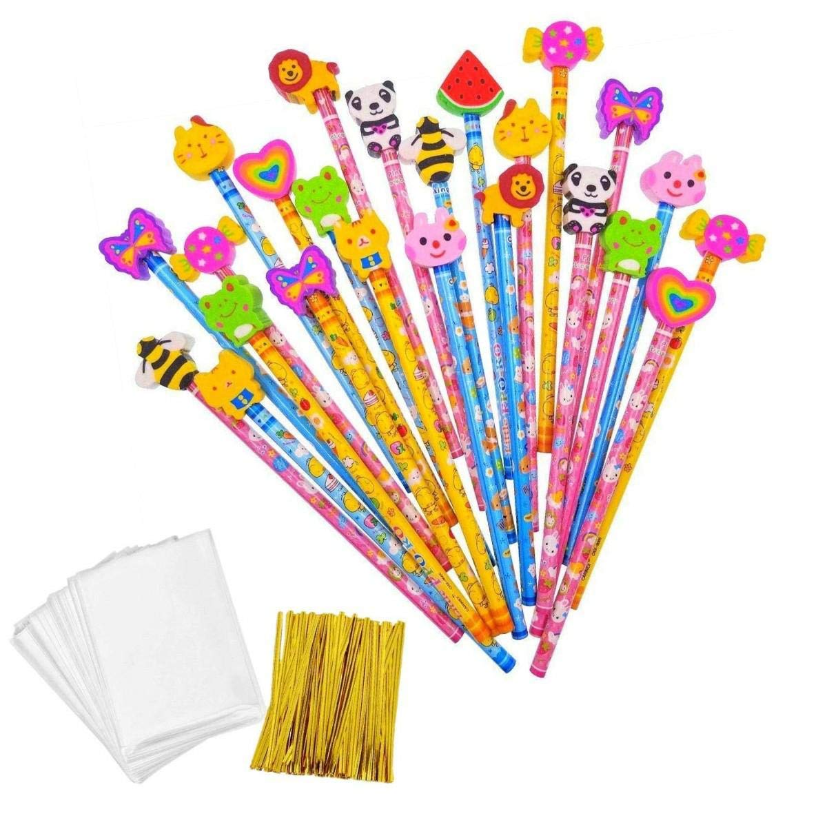 Jzk Matita Gomma Bomboniera Regalino Per Festa Bambini Regalo Compleanno Battesimo Natale Per Bambina Bambino Faceshopping