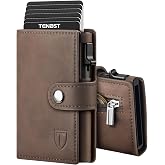 TENBST Wallets for Men - Men's Wallet with Wallet and RFID Protection | Ultrathin Premium Small Card Holder, Luxury Wallets f