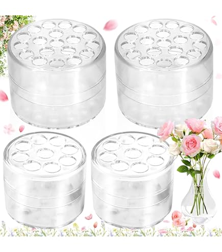 Supporto A Spirale Per Fiori Ikebana - 2 Pezzi, Verde, Per Bouquet In Vaso, Decorazioni Matrimonio - Foto 9