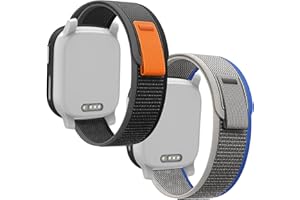 Polyjoy 2 Stück Trail Loop Armbänder Kompatibel mit Xplora X6 Armband, Kids Smartwatch Mädchen Jungen Weich Verstellbare Ersatzbänder für Xplora X6 Play/Xplora X6 Pro.