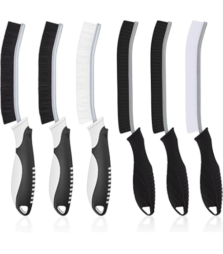 Alyvisun 5 Pièces Brosse A Joint Carrelage, Crevice Cleaning Brush