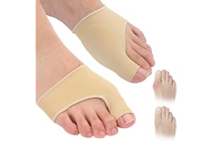 ROSENICE Protezione Per Alluce Valgo In 2 Pezzi, Fascia Per Alluce correttore tutore per alluce valgo donna Per Il Sollievo Dal Dolore