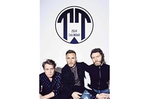 HOLLYWOOD IDOLS TT 2024 (Gary, Mark & Howard) A3 Rebel Music Wirobound Wall Calendar The Perfect Xmas or Birthday Gift