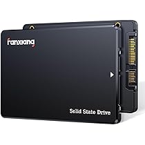fanxiang S101Q SATA III 2,5 Zoll QLC SSD, 2 TB, 550 MB/s Lesen, 500 MB/s Schreiben, Interne SSD, Festplatte für schnelle Datenübertragung