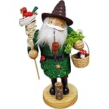 YS Räuchermännchen „Kantenhocker – Weihnachtsmann“ Ca. 18 Cm Hoch – Traditionelle Holzfigur Für Räucherkerzchen