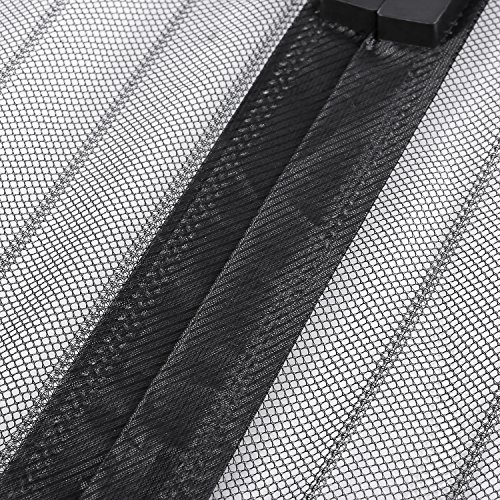 YKS Fliegengitter Vorhang 100x200cm dauerhafte belüfteten Freisprech-schneller stillen einfach installierbare mottenfest Terylene magnetische Balkon Tür Net - 5