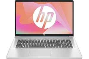 HP 17-cn3002sf Ordinateur Portable 17,3" HD+, PC Portable (Intel Core i3-N305, RAM 8 Go, SSD 512 Go, Intel UHD Graphics, Windows 11), Laptop Argent, Clavier AZERTY