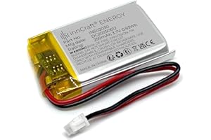 Akumulator Litowo Polimerowy innCraft Energy 250mAh 3.7V, 30x20x5 Model 502030 2P Molex 51021-020 1.25mm konektor