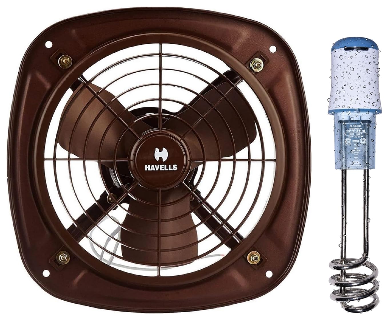 Havells Ventil Air DSP 230mm Exhaust Fan & HB 15 1500 Watt Water Heater Review
