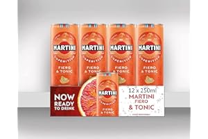 ‎MARTINI Martini Fiero & Tonic Vermouth Cocktail Cormixen, 4.7%, 12 x 25cL / 250mL