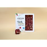 Zereş &Uuml;z&uuml;m Kaplamalı Nar Aromalı Antep Fıstıklı Lokum 300gr (FISTIK R&Uuml;YASI)