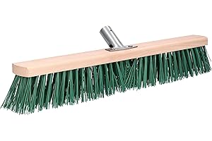 ToolSpace 1 pcs Brosse de Balayage 50 cm Balai de Rue et pavé pour Usage extérieur, Balai de Jardin