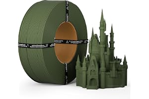 kexcelled PLA Matte 3D-skrivarfilament Refill 1,75 mm +/- 0,03 mm, Matt Färgstruktur, Kompatibel med de Flesta FDM-skrivare