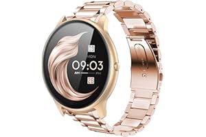 Compatible with AGPTEK LW11 Band, Giaogor Quick Release Stainless Steel Metal Replacement Straps Compatible with AGPTEK LW11