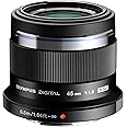 Olympus M.Zuiko Digital 45 mm F1.8 Lens, Fast Fixed Focal Length, Suitable for All MFT Cameras (Olympus OM-D & PEN Models, Panasonic G-Series), Black