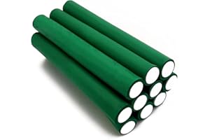 LA ROSA PRODUCTOS PROFESIONALES NIKO Twist Flex Rods – Rulli flessibili in schiuma, bigodini leggeri piegati per ricci e onde, strumento di styling per parrucchieri/barbiere – colore casuale (22 mm)