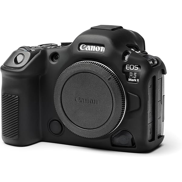 Custodia Silicone Fotocamera EasyCover Custodia Morbida Camera Case In Silicone Per Canon 800D Nero Custodia Su Misura Easycover Nera