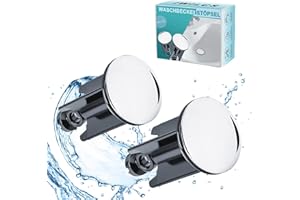 IWILCS 2 Stücke Waschbeckenstöpsel, 40mm Abflussstopfen Stöpsel, Badewannenstöpsel, Abflussstopfen, für Waschbecken im Bad und Bidets und handelsüblichen Waschbecken