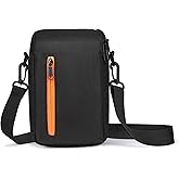 S-ZONE Waterproof Shockproof Camera Lens Bag, Handy Padded DSLR Camera Bag, Insert Bag, Mirrorless Lens Covers, Cable Accesso