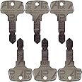 APUK 6x Ignition Switch Keys Replacement for Timberwolf Wood Chipper Kubota New B 728 Tractor