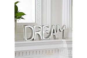 Paper High Hecho a Mano Acero Inoxidable 'Sueño' Letrero 28 X 9CM