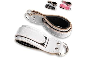 RLG RL GRIPS RL Grips® Tobilleras Deportivas de Cuero para Poleas de Gimnasio - Correas de Tobillo Fitness de Entrenamiento - Tobilleras de Piel para Gym Cable Musculación Fuerza