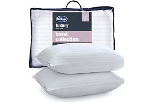 Silentnight Hotel Collection poduszka pod głowę, biała, 2 sztuki